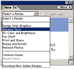 Recipes Card