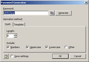 Password Agent Password Generator