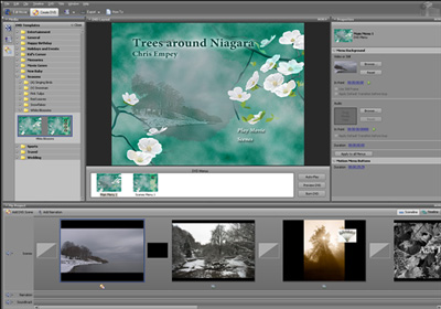 DVD Creation Menu
