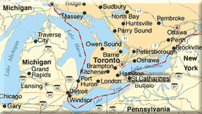 Niagara Region Map