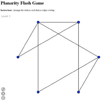 Planarity Flash Game